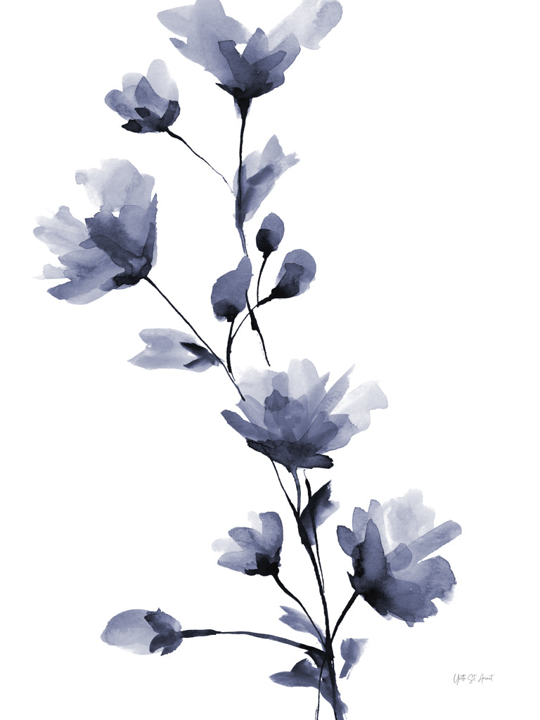 Reproduction of Fleur II by Yvette St. Amant - Wall Decor Art