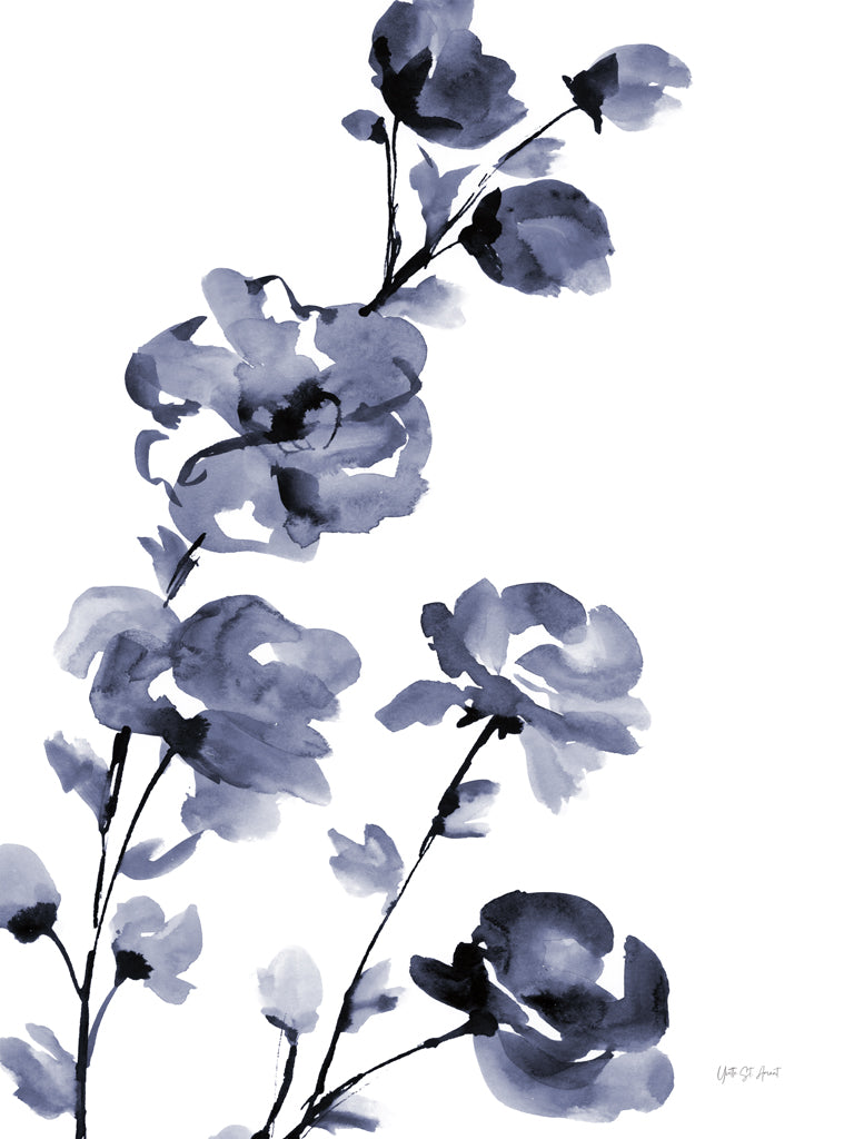 Reproduction of Fleur III by Yvette St. Amant - Wall Decor Art