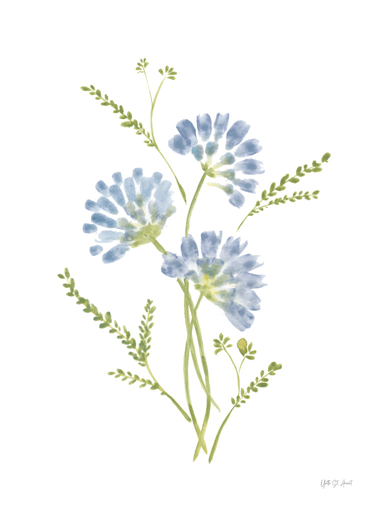 Reproduction of Cornflowers by Yvette St. Amant - Wall Decor Art