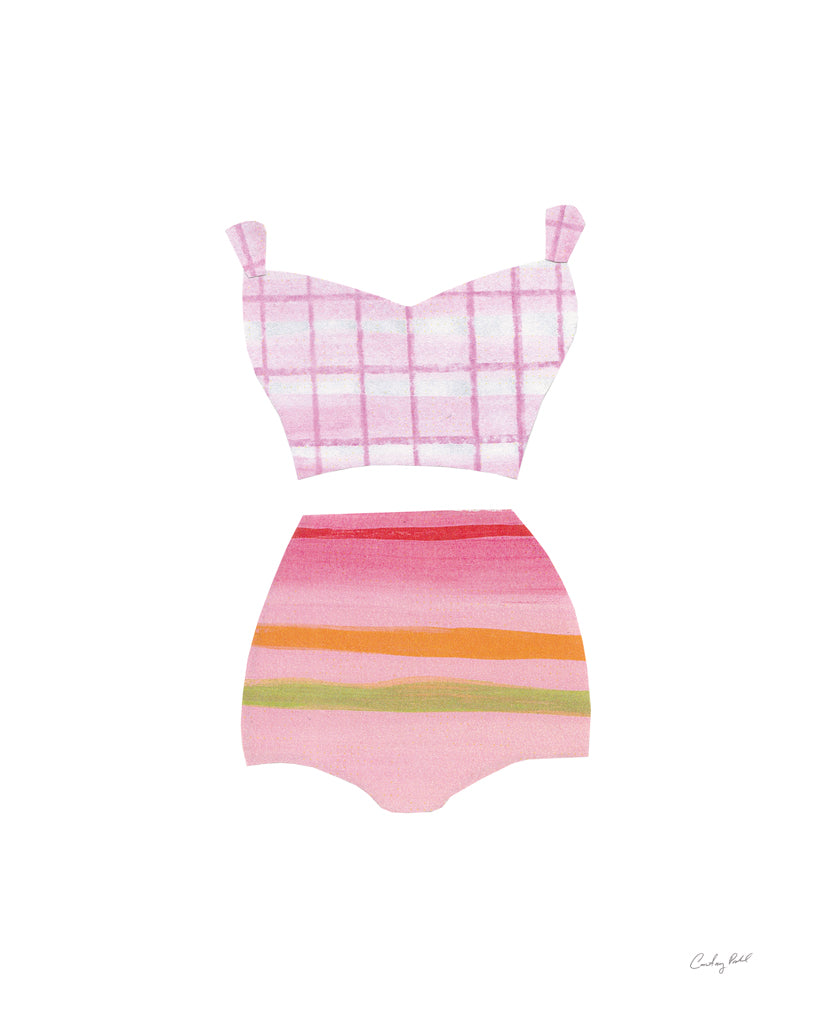 Reproduction of Sea Sand Sun IV Single by Courtney Prahl - Wall Decor Art