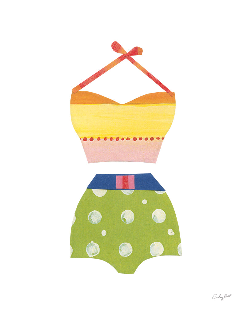 Reproduction of Sea Sand Sun XII Single by Courtney Prahl - Wall Decor Art