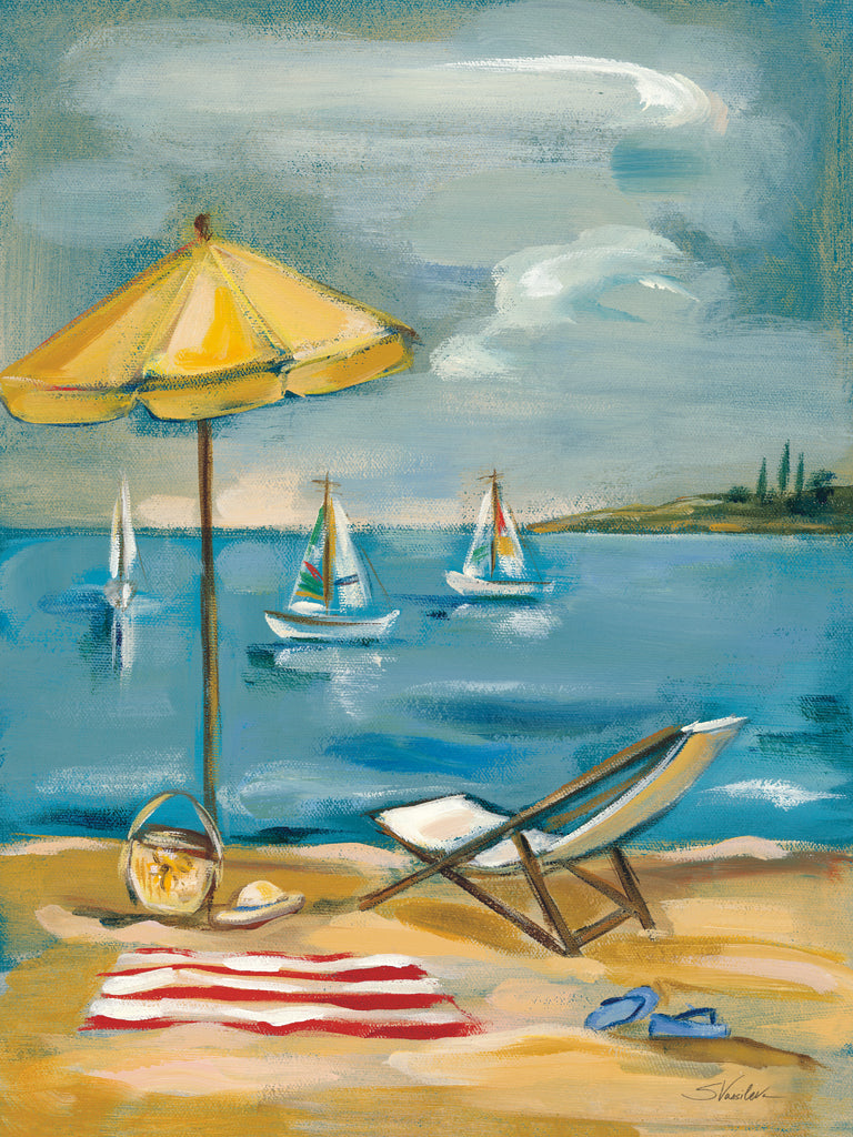 Reproduction of Turquoise Bay II by Silvia Vassileva - Wall Decor Art