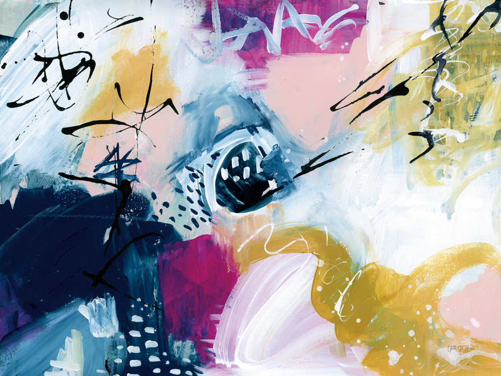 Reproduction of Graffiti Abstract I by Yvette St. Amant - Wall Decor Art