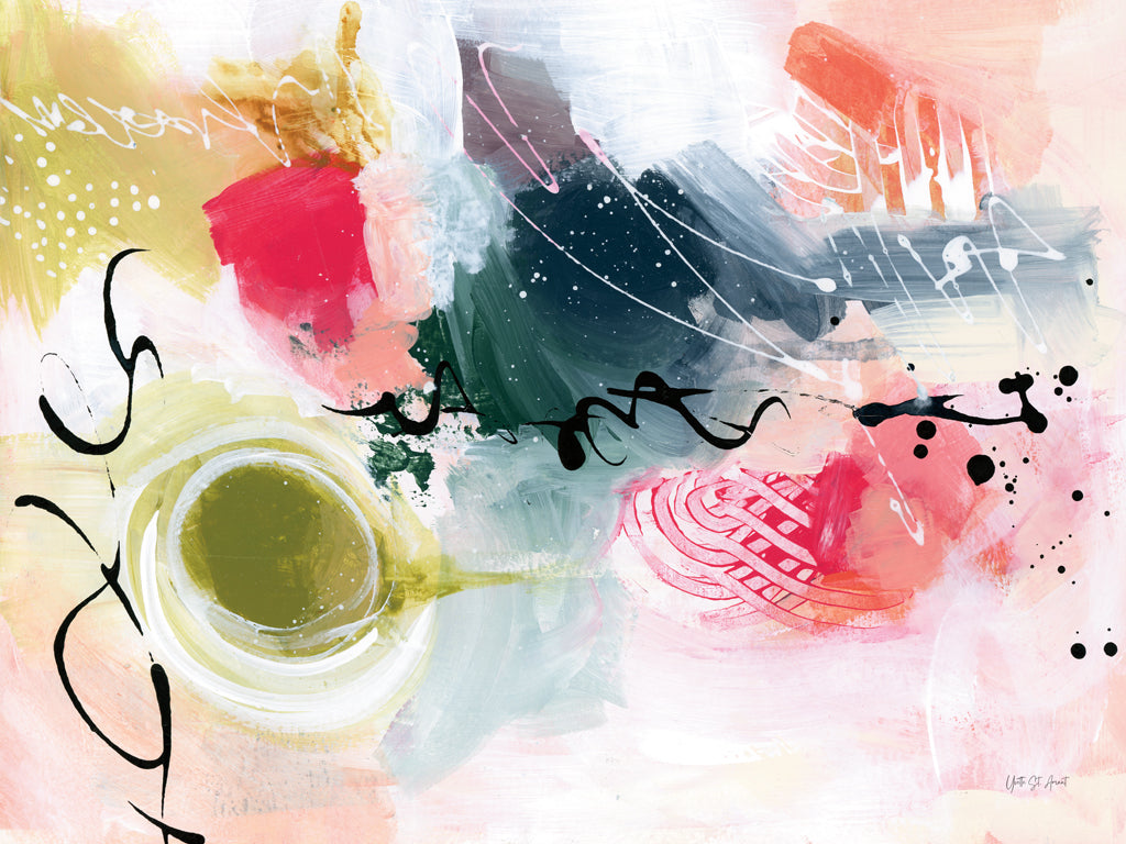 Reproduction of Graffiti Abstract II by Yvette St. Amant - Wall Decor Art