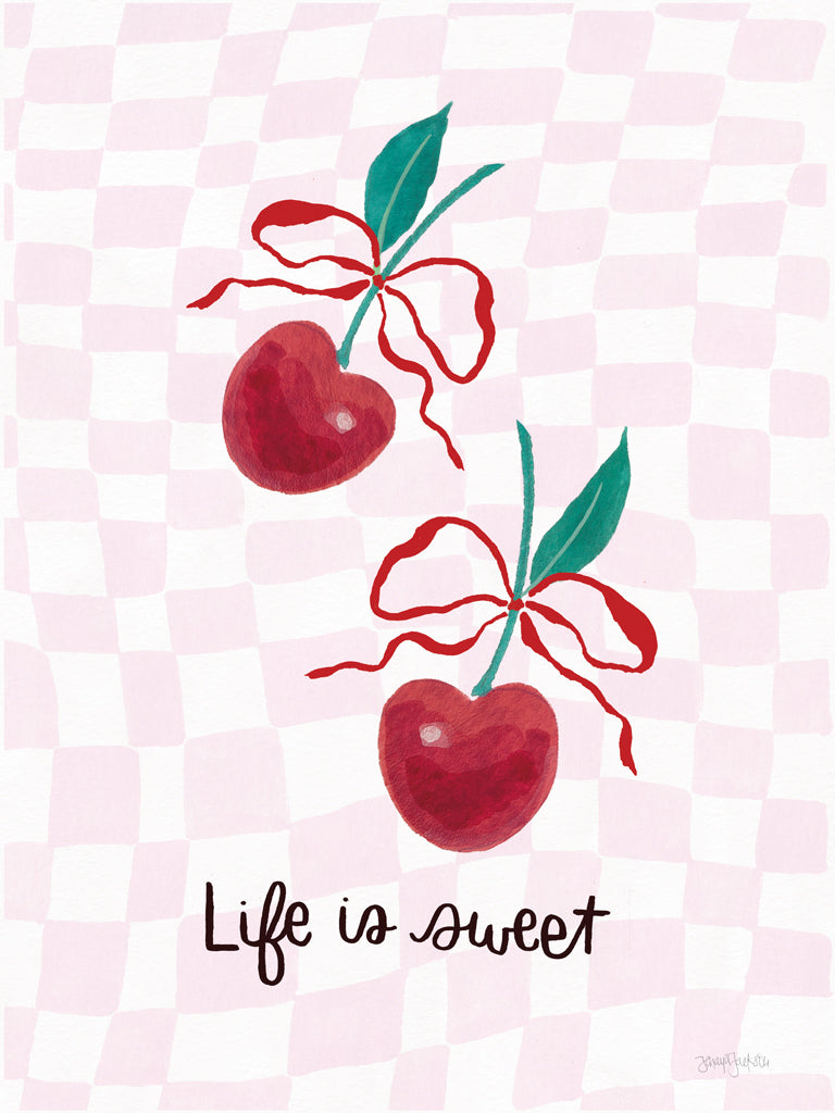 Reproduction of Sweet Cherry II by Jenaya Jackson - Wall Decor Art