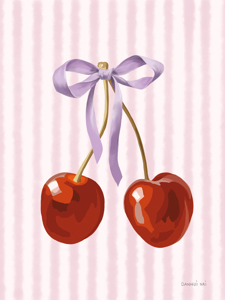 Reproduction of Charming Cherry by Danhui Nai - Wall Decor Art