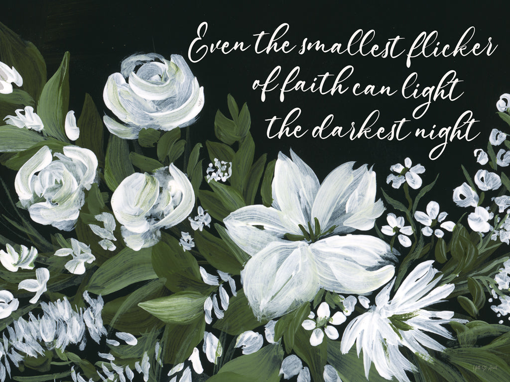 Reproduction of Moody Wildflowers by Yvette St. Amant - Wall Decor Art