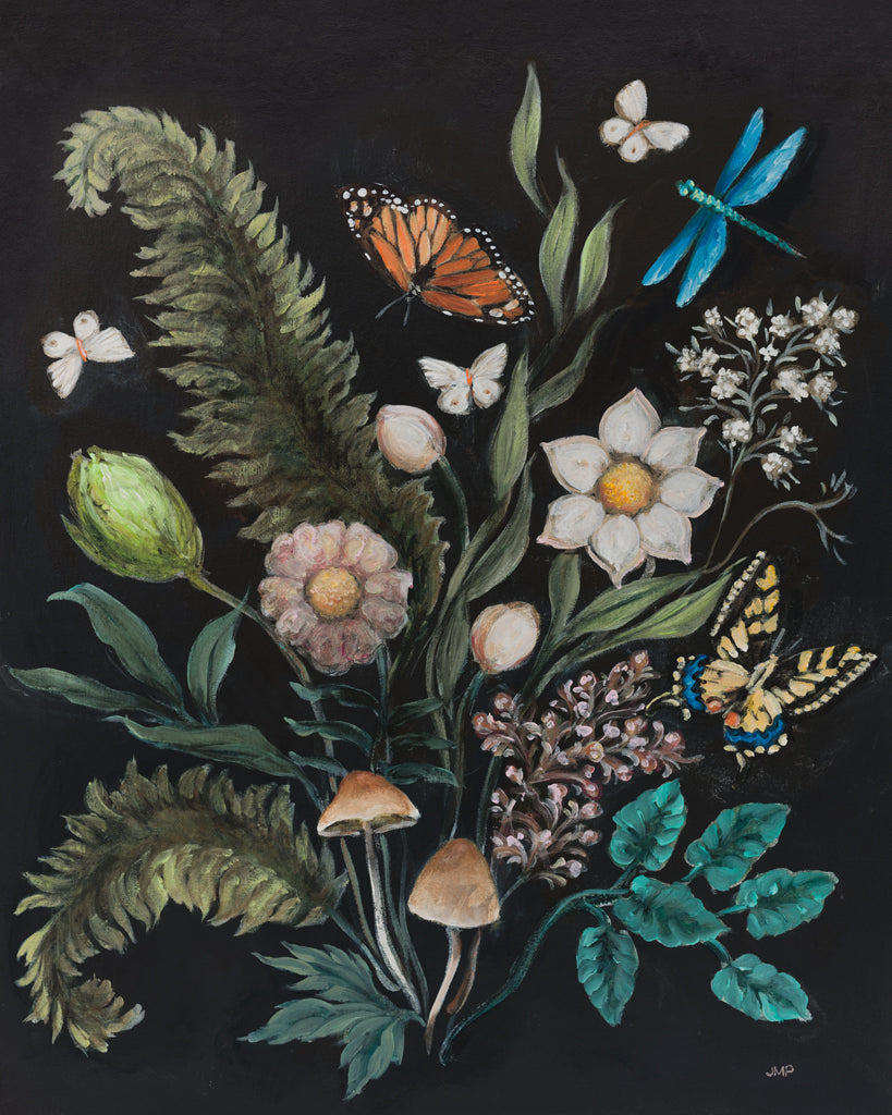 Reproduction of Gothic Botanical II by Julia Purinton - Wall Decor Art