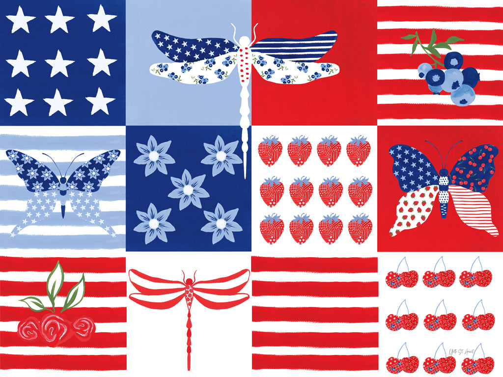 Reproduction of Berry Americana I by Yvette St. Amant - Wall Decor Art