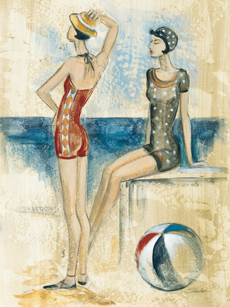 Reproduction of Bathing Beauties II by Silvia Vassileva - Wall Decor Art