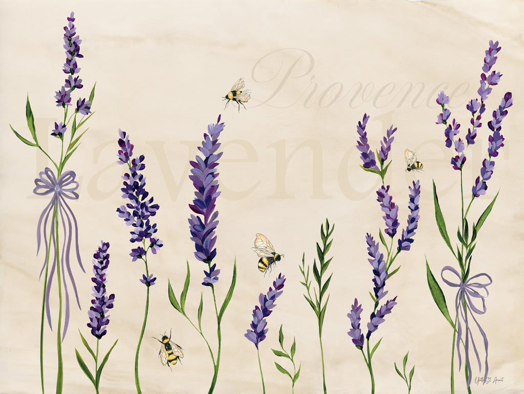 Reproduction of Lavender Bliss V by Yvette St. Amant - Wall Decor Art