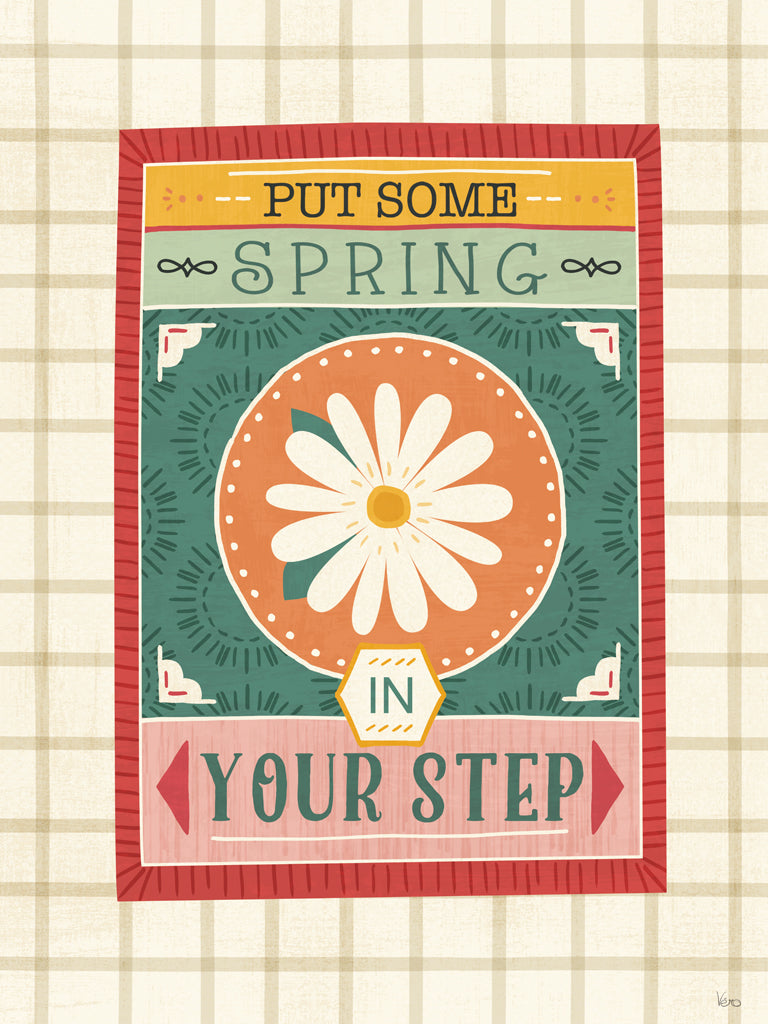 Reproduction of Spring Seeds II by Veronique Charron - Wall Decor Art