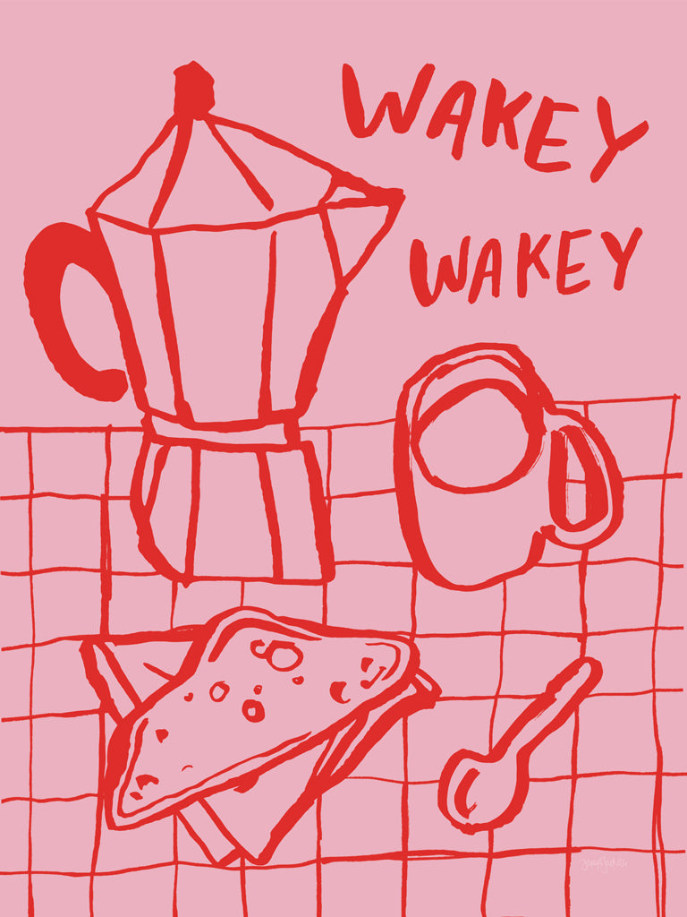 Reproduction of Breakfast Doodles V by Jenaya Jackson - Wall Decor Art