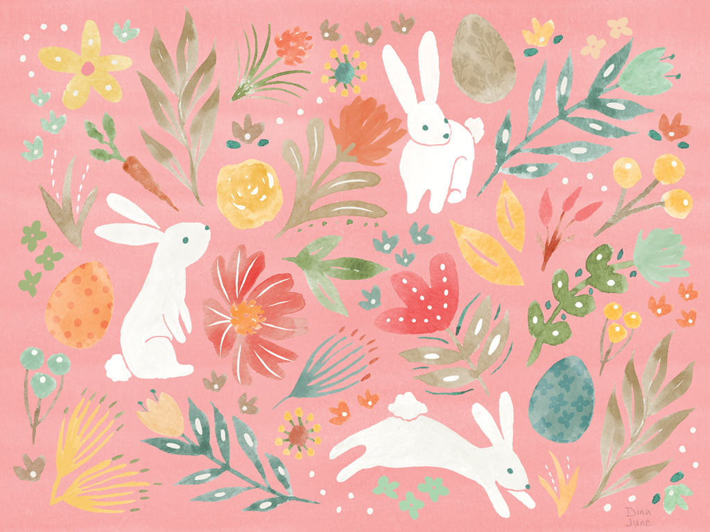 Reproduction of Spring Song II by Dina June - Wall Decor Art