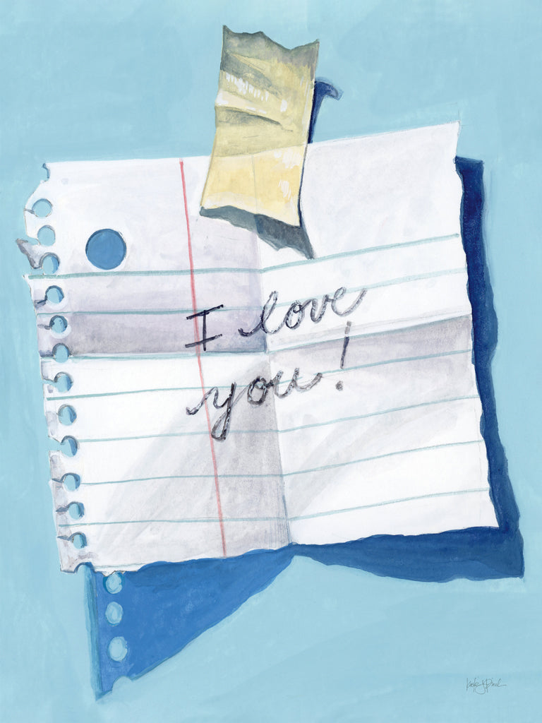 Reproduction of Remember I Love You by Kate Jarvik Birch - Wall Decor Art