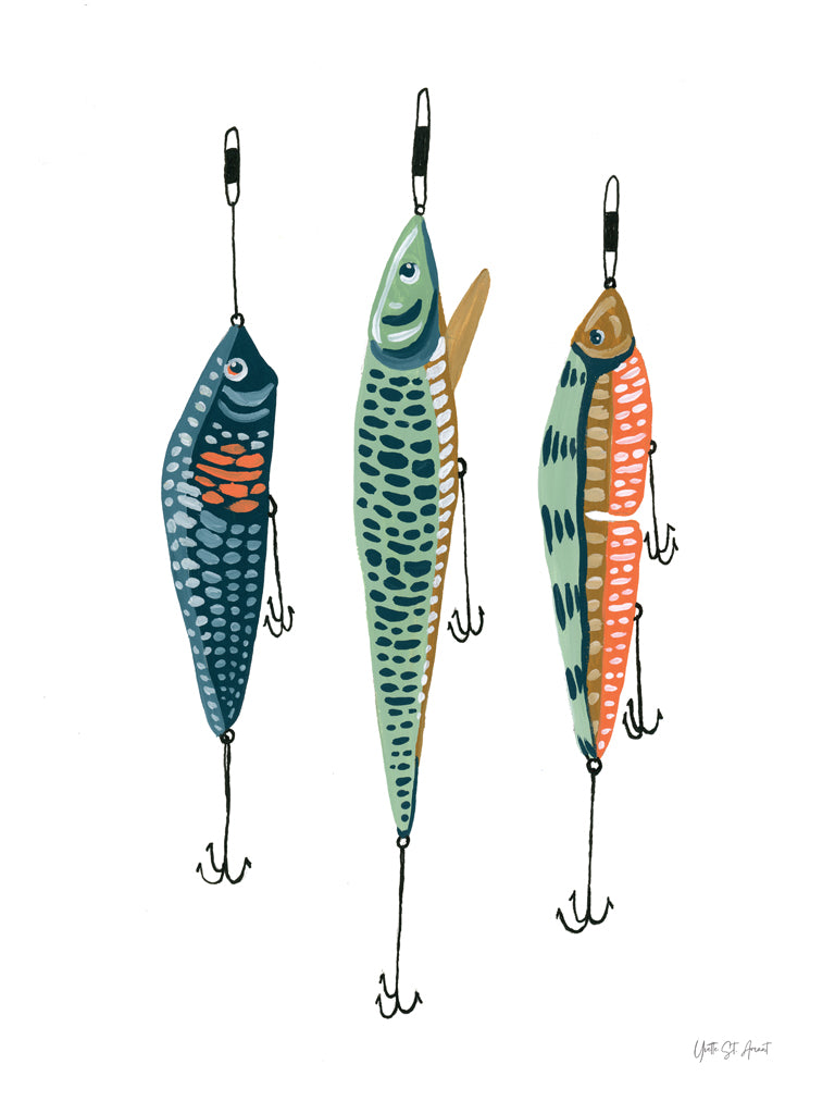 Reproduction of Catch of the Day V by Yvette St. Amant - Wall Decor Art