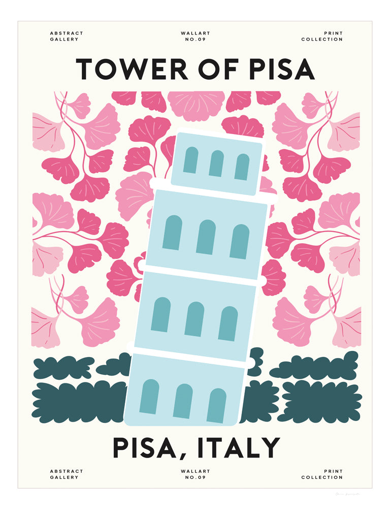 Reproduction of Groovy European Travel I by Omar Escalante - Wall Decor Art