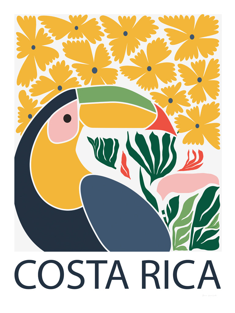 Reproduction of Costa Rica Travel by Omar Escalante - Wall Decor Art