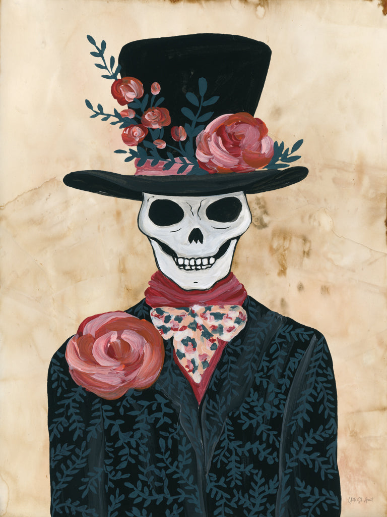 Reproduction of Skeletal Lover I by Yvette St. Amant - Wall Decor Art