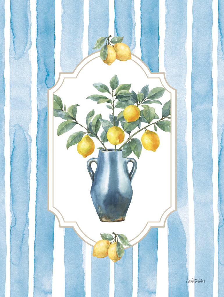 Reproduction of Le Citron I by Leslie Trimbach - Wall Decor Art