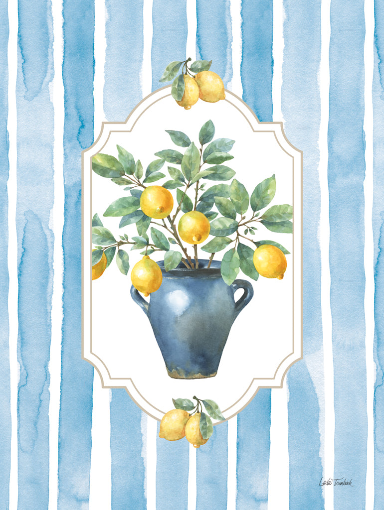 Reproduction of Le Citron II by Leslie Trimbach - Wall Decor Art