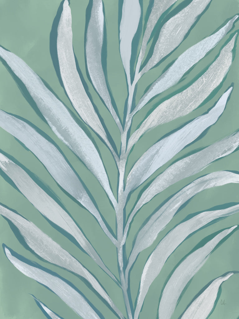Reproduction of Coastal Fern II by Sarah Adams - Wall Decor Art