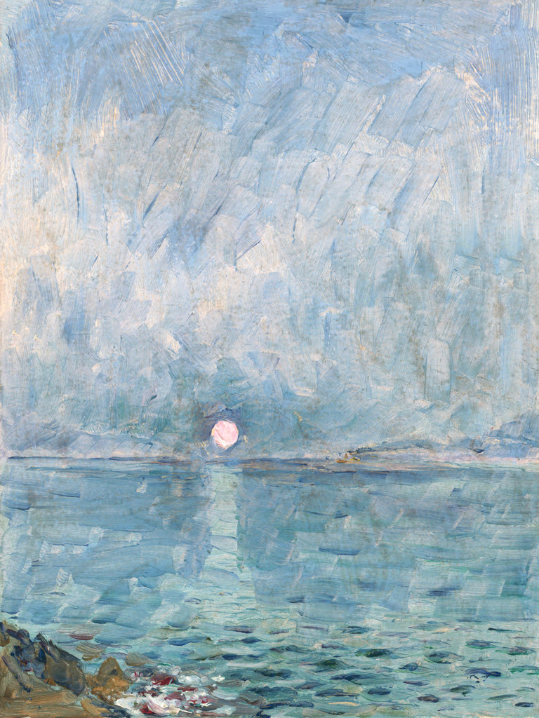 Reproduction of Vintage Late Afternoon Sea by Wild Apple Portfolio - Wall Decor Art