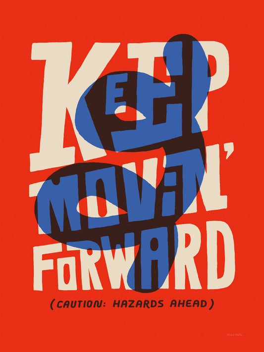 Reproduction of Motivation Mantra I by Michael Mullan - Wall Decor Art