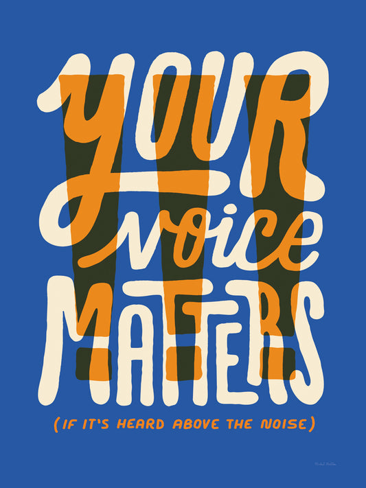 Reproduction of Motivation Mantra II by Michael Mullan - Wall Decor Art