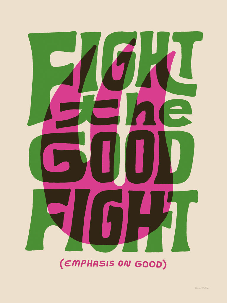 Reproduction of Motivation Mantra IV by Michael Mullan - Wall Decor Art