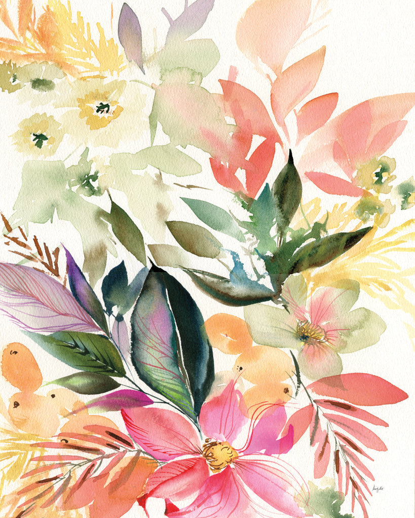 Reproduction of Pretty in Pastel by Kristy Rice - Wall Decor Art