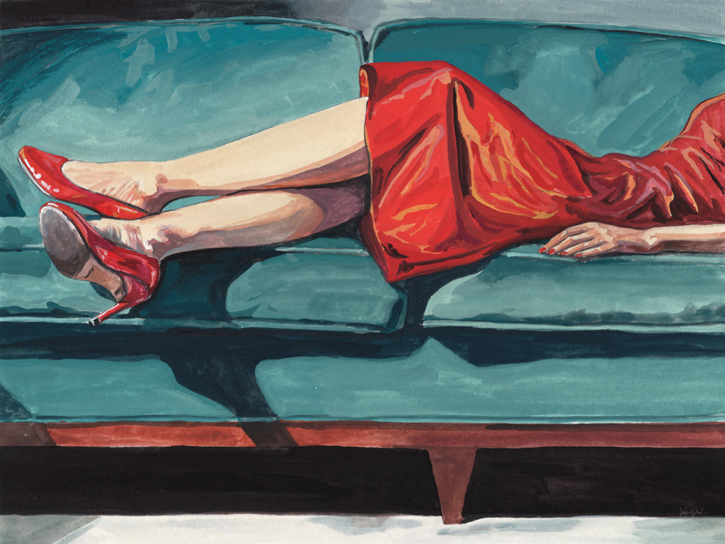 Reproduction of Just Resting My Eyes by Kate Jarvik Birch - Wall Decor Art