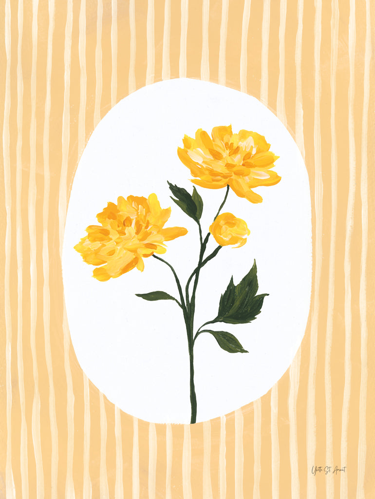 Reproduction of Buttery Flowers II by Yvette St. Amant - Wall Decor Art