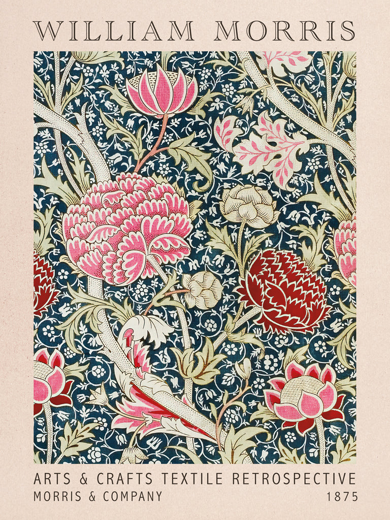 Reproduction of William Morris Poster II by Wild Apple Portfolio - Wall Decor Art