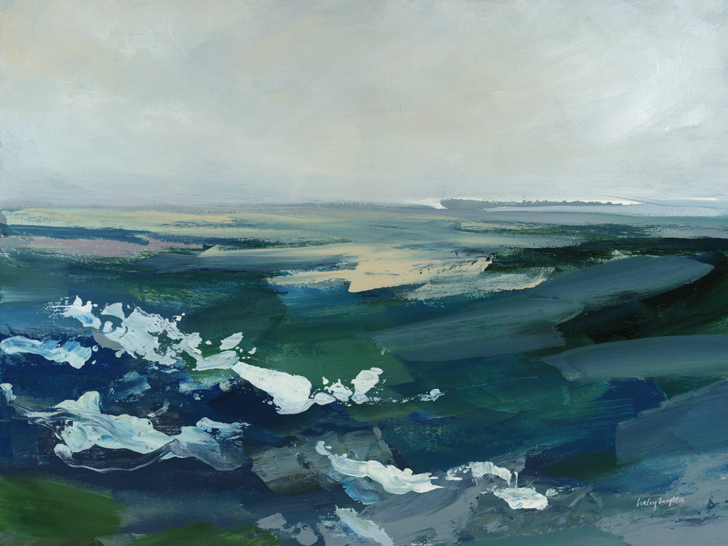 Reproduction of By the Sea by Haley Knighten - Wall Decor Art