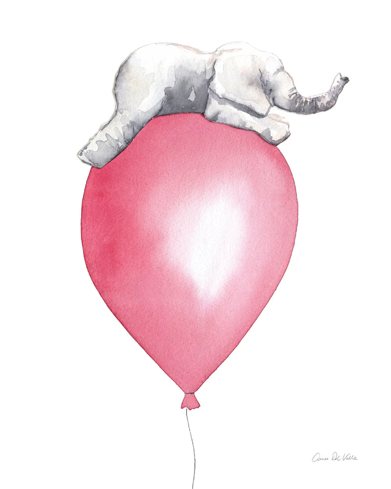 Baby Elephant Love I by Aimee Del Valle