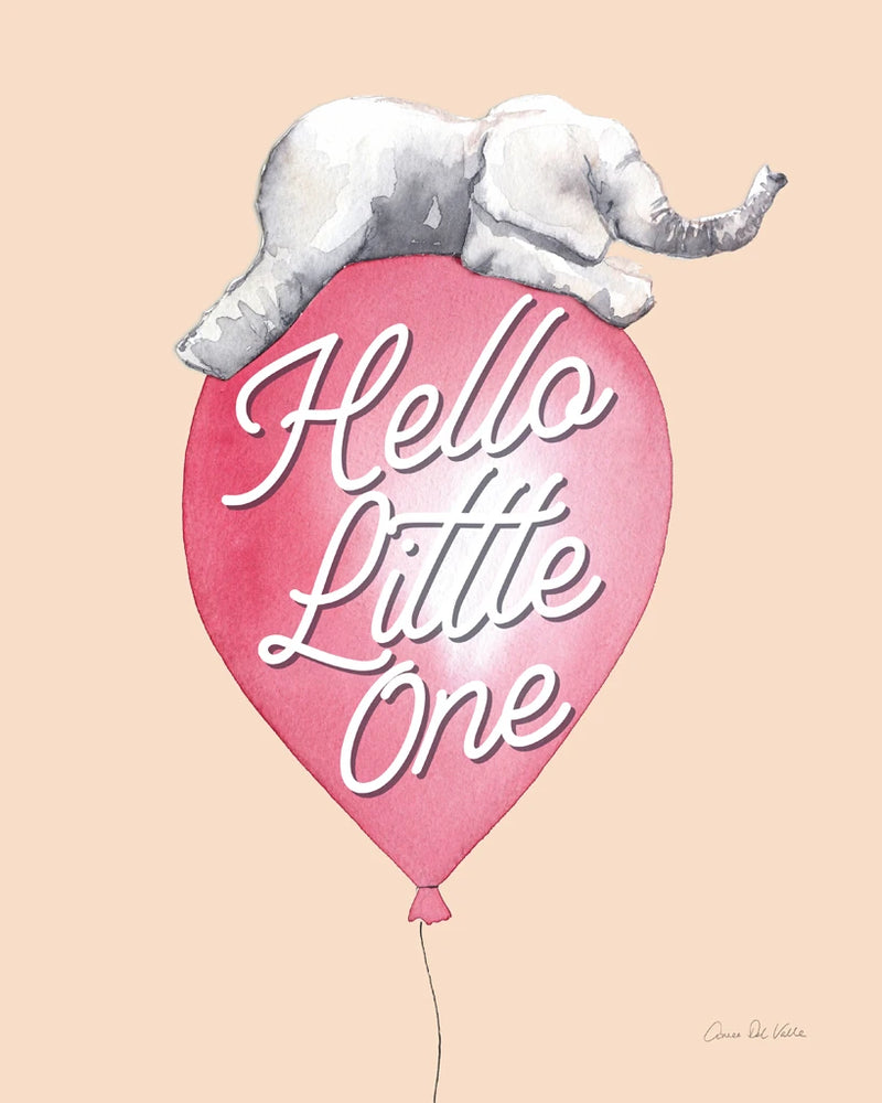 Baby Elephant Love I Color by Aimee Del Valle