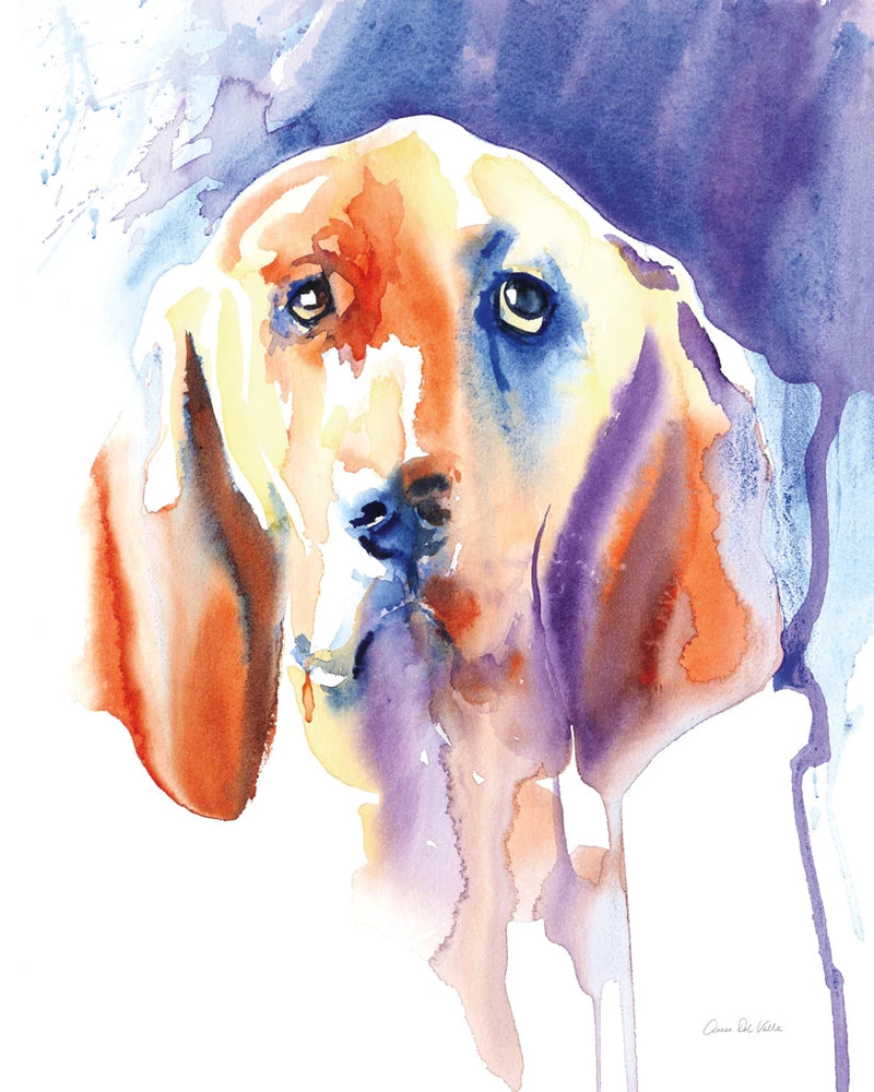 Basset Hound by Aimee Del Valle