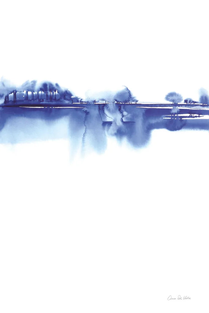 Blue Horizon I by Aimee Del Valle. SKU 68321h. Archival Giclee Fine art print for wall decor.
