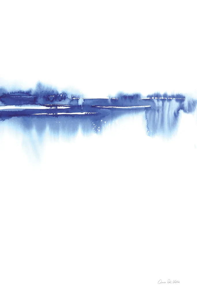 Blue Horizon II by Aimee Del Valle. SKU 68322h. Archival Giclee Fine art print for wall decor.