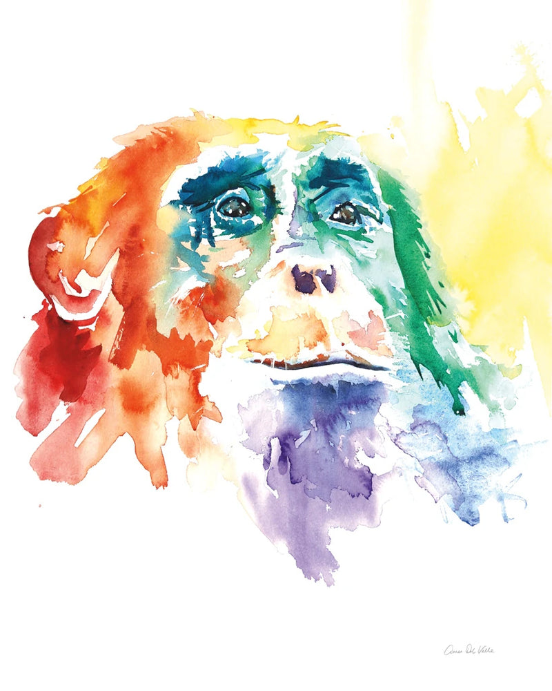 Chimpanzee I by Aimee Del Valle