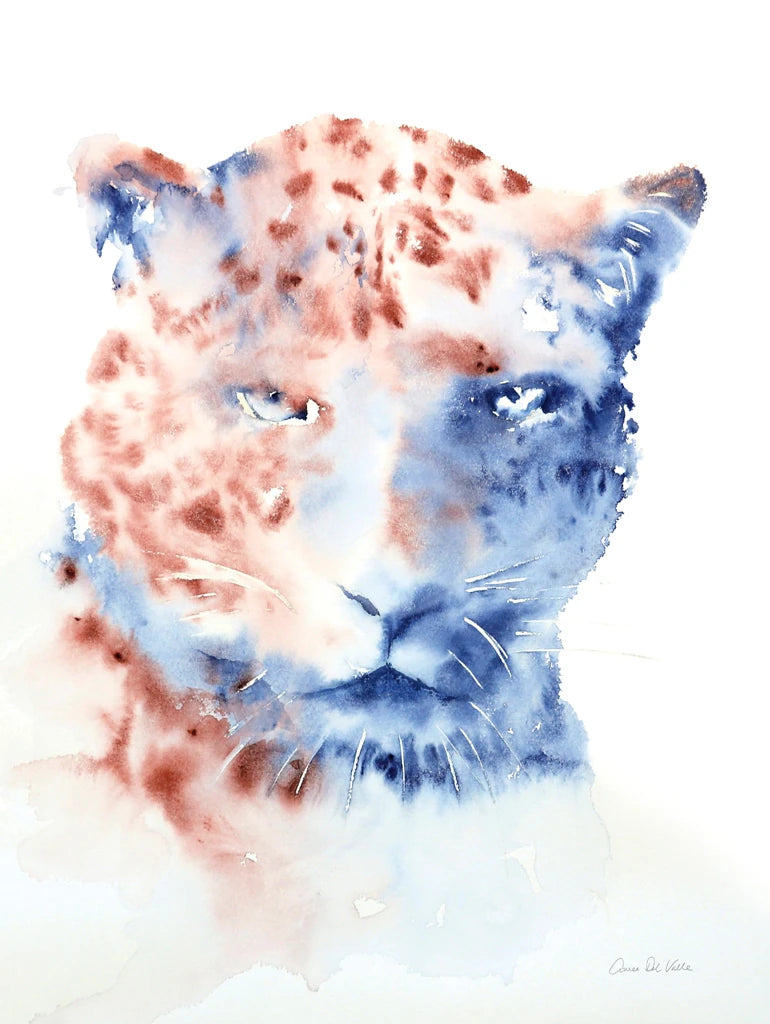 Copper and Blue Cheetah by Aimee Del Valle