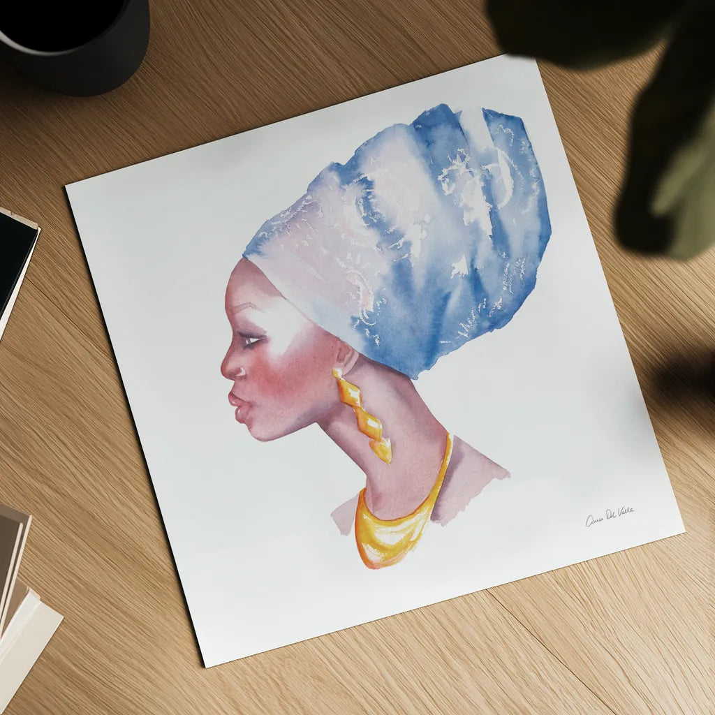 Elegance by Aimee Del Valle. Shown as a detailed flat fine art print, highlighting archival giclee quality. Available as an archival giclee rolled canvas, fine art paper, or poster print. SKU 70440a.