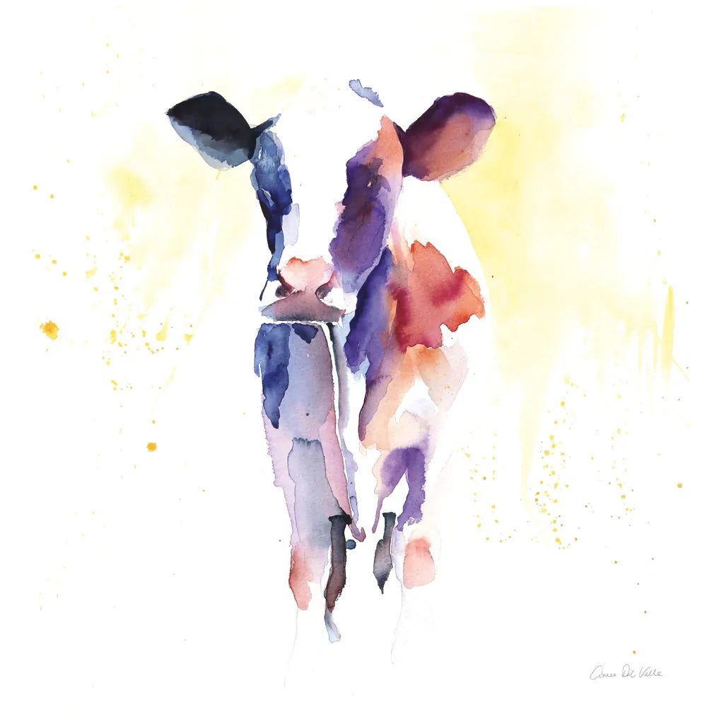 Holstein II by Aimee Del Valle. SKU 64953a. Archival Giclee Fine art print for wall decor.