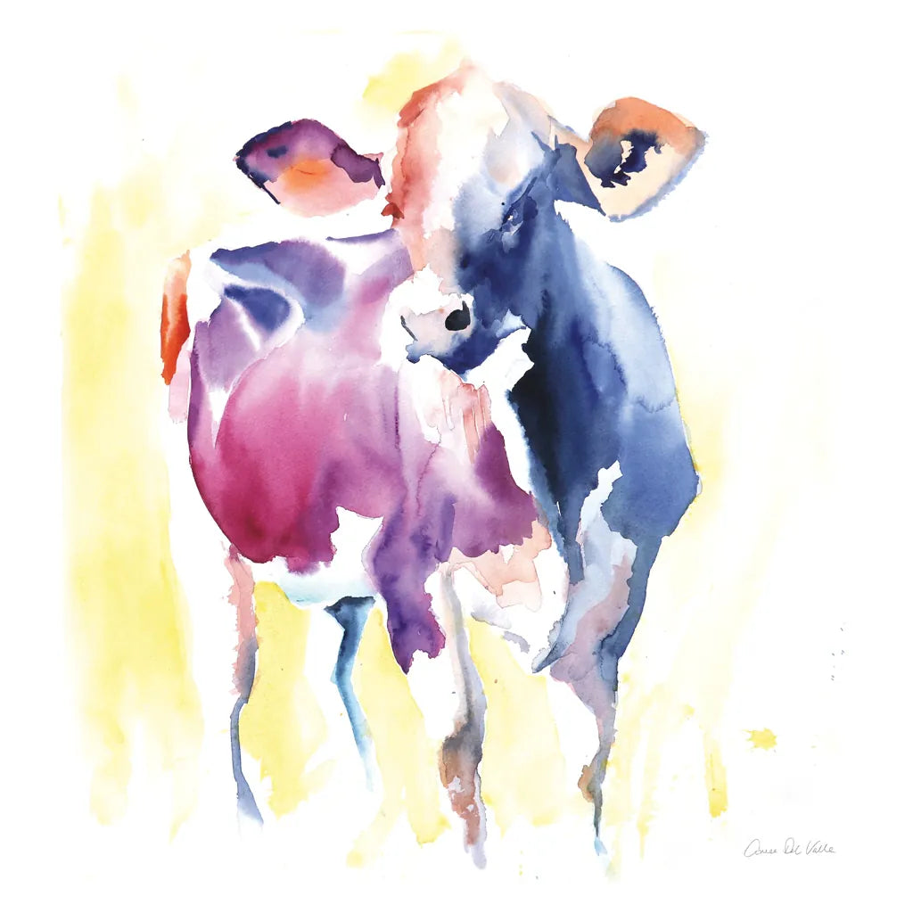 Holstein III by Aimee Del Valle. SKU 64954a. Archival Giclee Fine art print for wall decor.