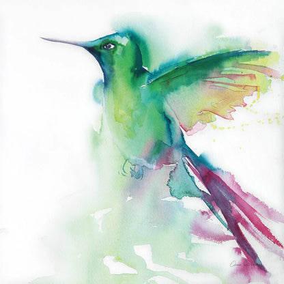 Hummingbirds III by Aimee Del Valle. SKU 67721a. Archival Giclee Fine art print for wall decor.
