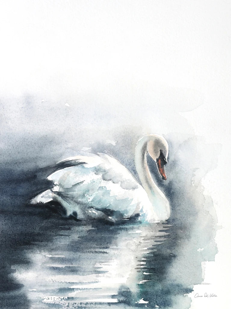 Moonlit Swan by Aimee Del Valle