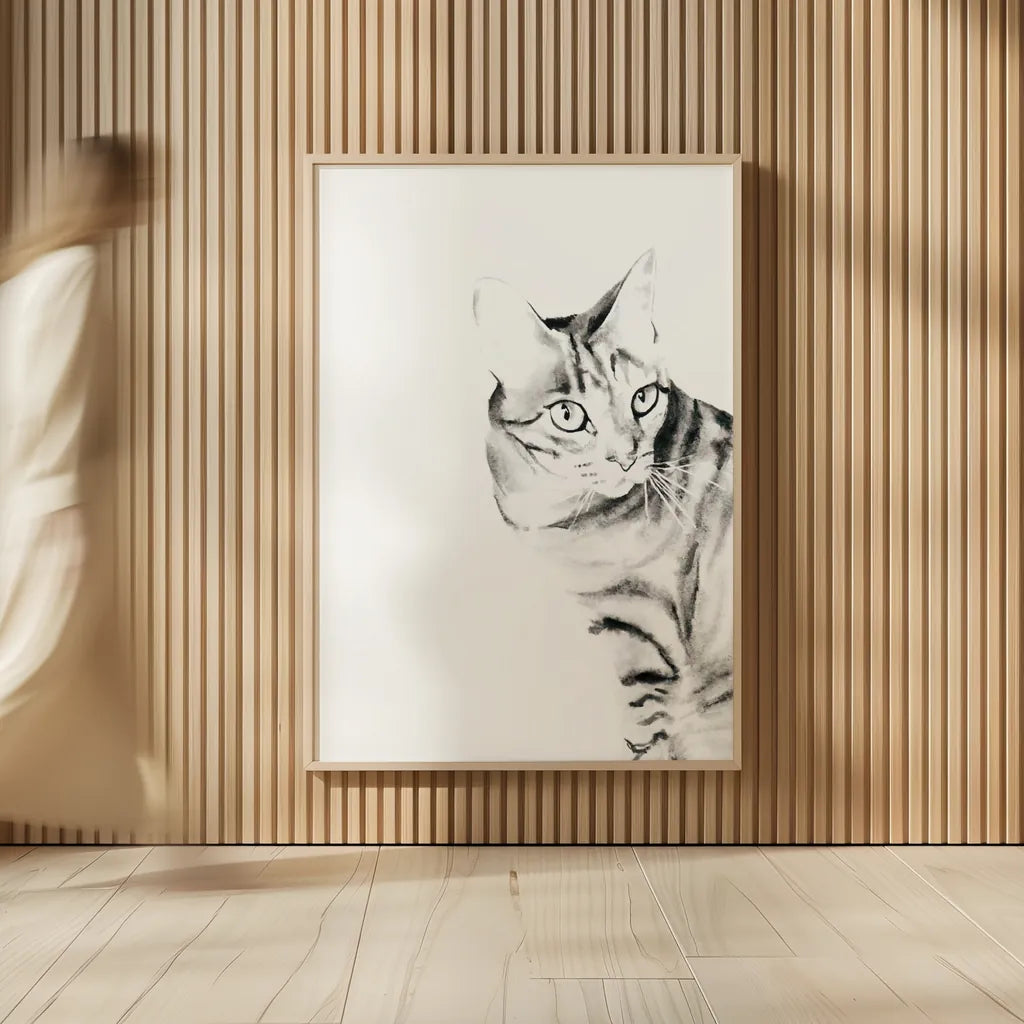 Sadie Crop by Aimee Del Valle. shown as over sized large wall art. Available as an archival giclee rolled canvas, fine art paper, or poster print. SKU 45778h.