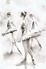 Three Ballerinas by Aimee Del Valle. SKU 45758h. Archival Giclee Fine art print for wall decor.