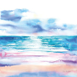 Turquoise Sea II by Aimee Del Valle. SKU 68316a. Archival Giclee Fine art print for wall decor.